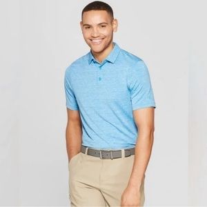 NWT C9 Champion Active Wear Blue Golf Polo Shirt Size Small